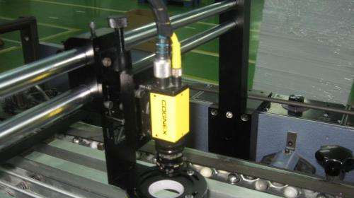 工作中的工業(yè)相機(jī)